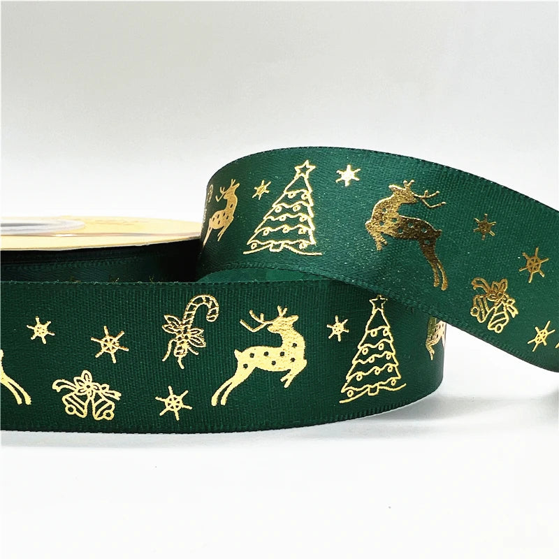 Christmas Ribbon 1inch x 25mm