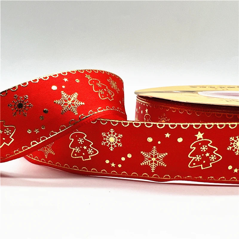 Christmas Ribbon 1inch x 25mm