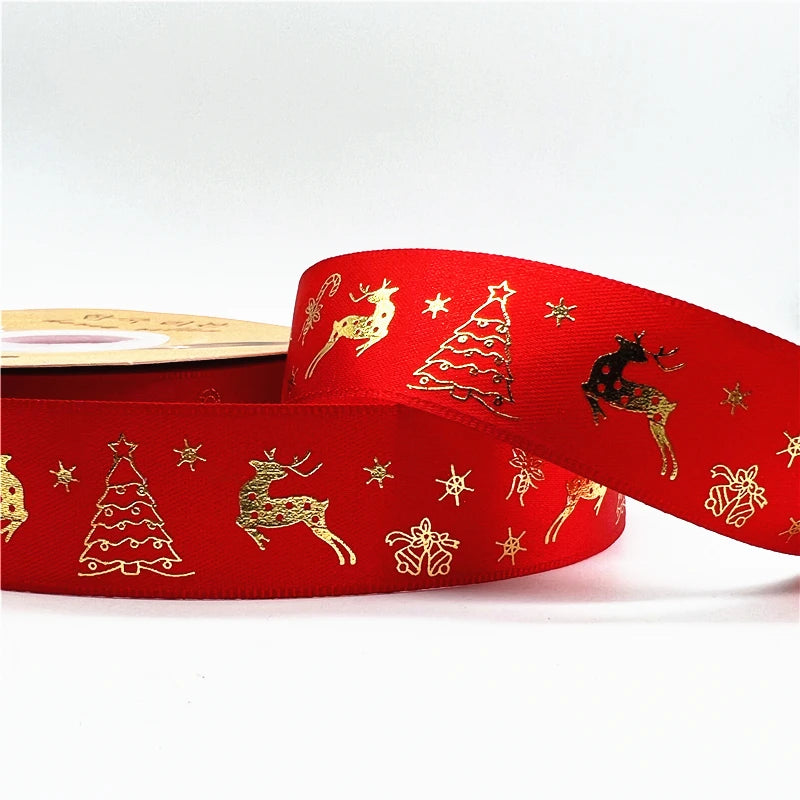 Christmas Ribbon 1inch x 25mm