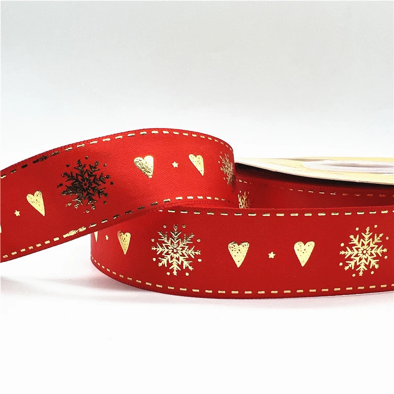 Christmas Ribbon 1inch x 25mm