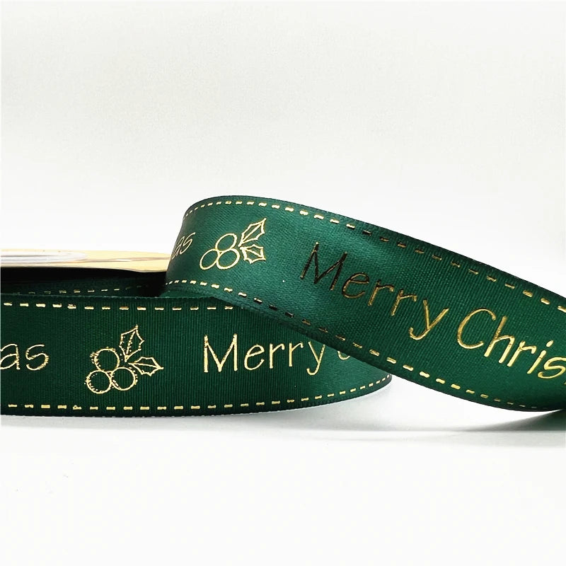 Christmas Ribbon 1inch x 25mm