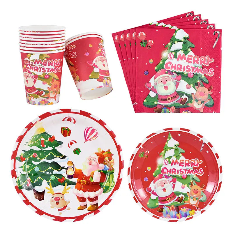 Christmas Paper Plates