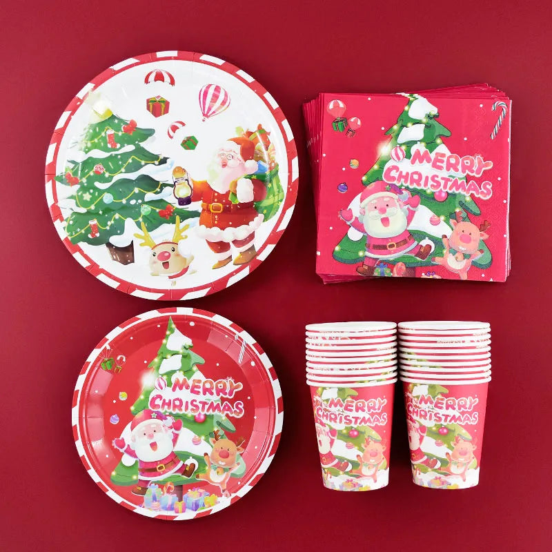 Christmas Paper Plates