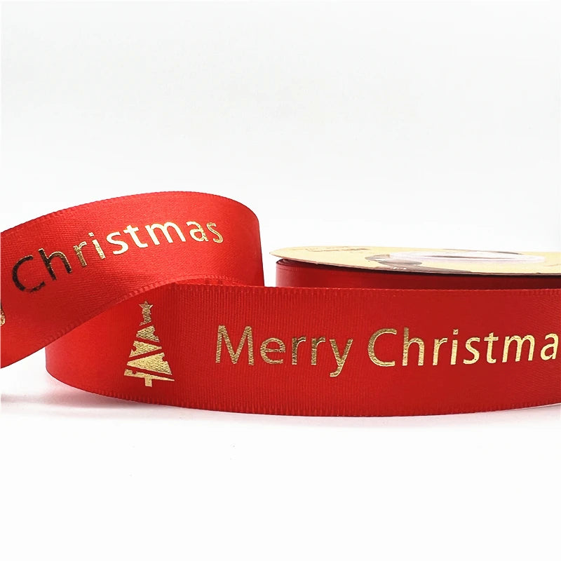 Christmas Ribbon 1inch x 25mm