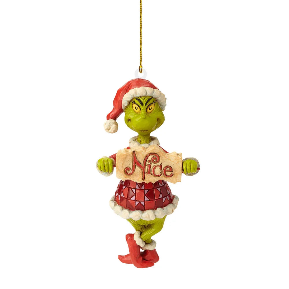 7 piece Christmas Tree Grinch Ornaments set