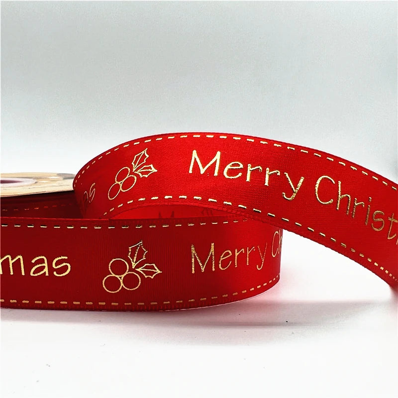 Christmas Ribbon 1inch x 25mm