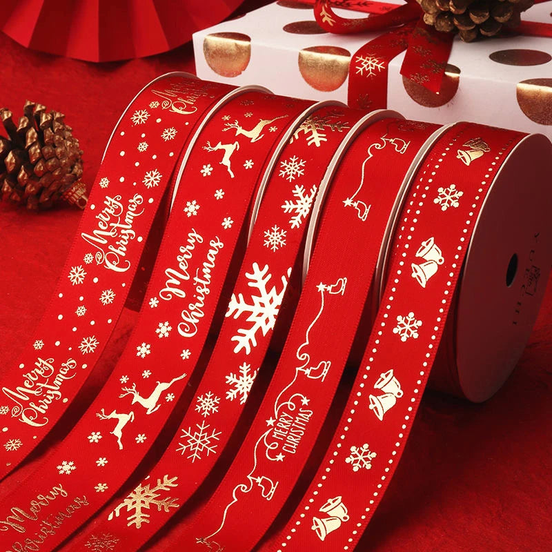 Christmas Ribbon 1inch x 25mm