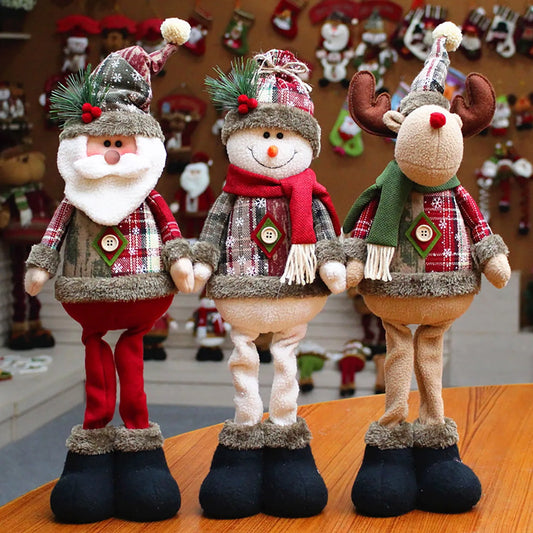 Santa, Snowman, Reindeer Christmas Decoration