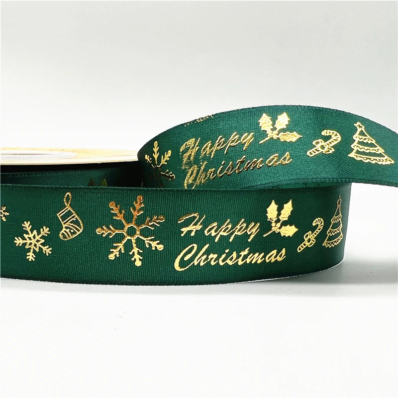 Christmas Ribbon 1inch x 25mm