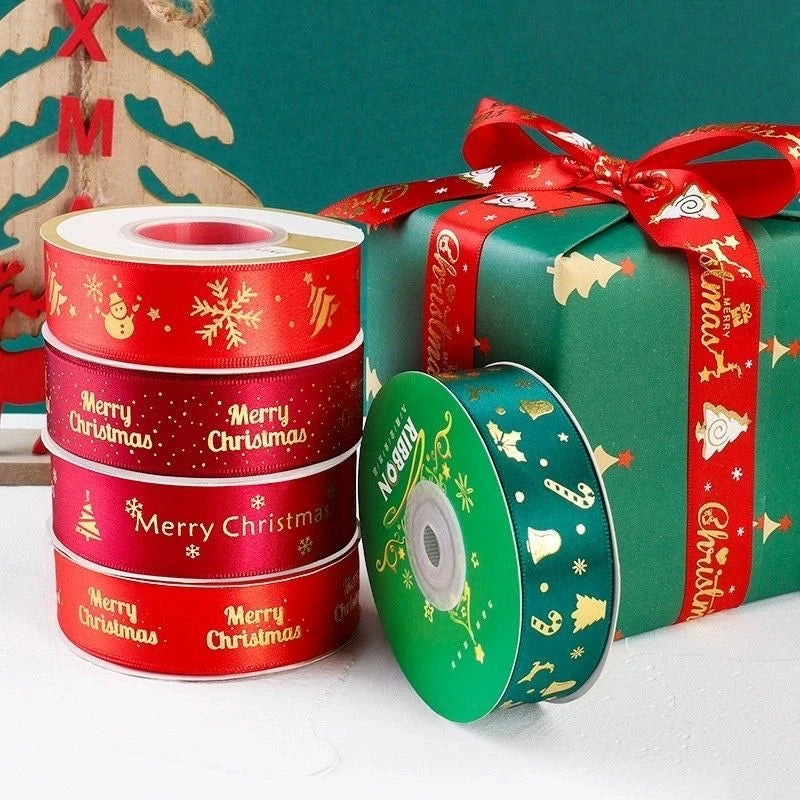 Christmas Ribbon 1inch x 25mm