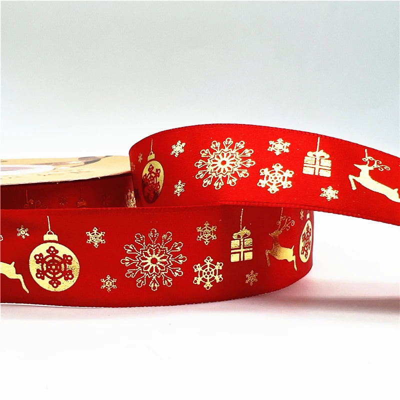 Christmas Ribbon 1inch x 25mm