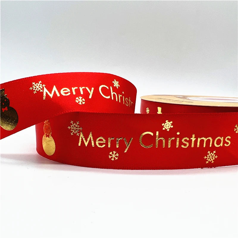 Christmas Ribbon 1inch x 25mm