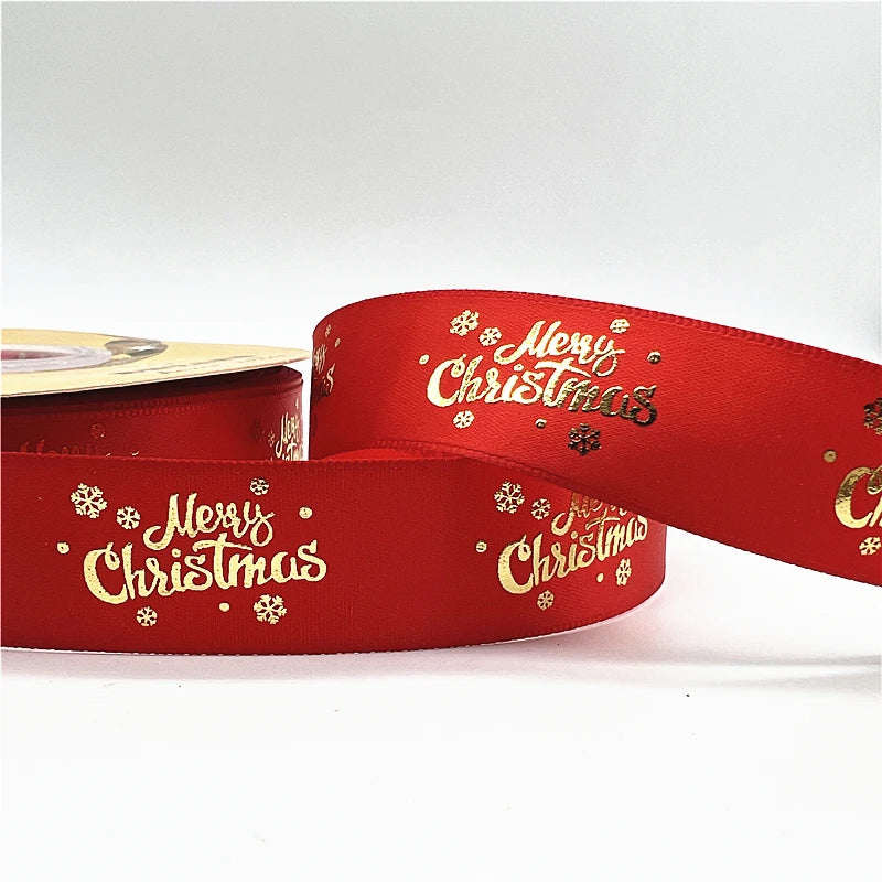 Christmas Ribbon 1inch x 25mm